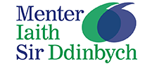 logo menter iaith Sir Dinbych